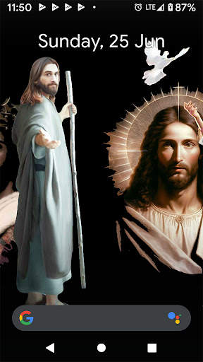 4D Jesus Christ Live Wallpaper screenshot 4