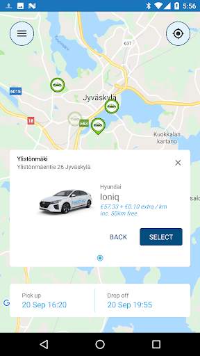 Heimo Carsharing screenshot 3