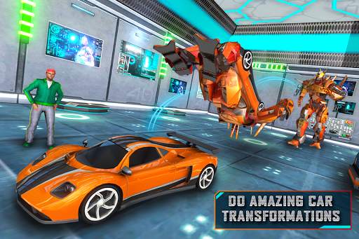 Car Robot Transforming Game स्क्रीनशॉट 5