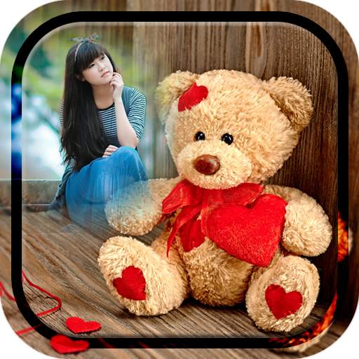 Teddy Bear Photo Frame 4.5