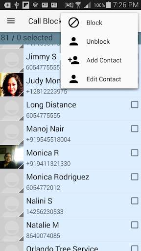 Block Calls screenshot 4