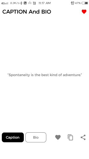Caption And Bios For Instagram screenshot 1
