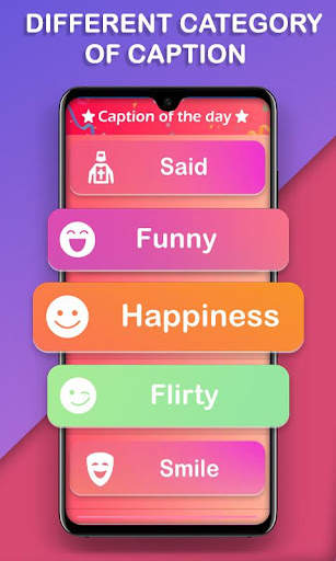 Captions for Instagram screenshot 2