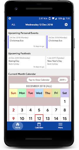 UK Calendar - Holiday & Note (Calendar 2021) screenshot 6