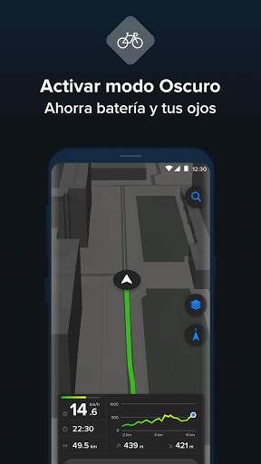Bikemap: Mapas y navegación por GPS para bicis screenshot 6