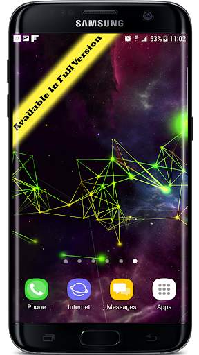 Sci_Fi Particle Plexus 3D Live Wallpaper screenshot 6