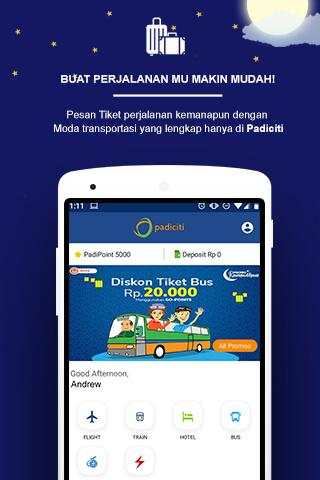 Tiket Train, Bus and Flight online screenshot 2