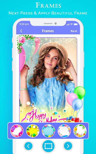 Birthday Photo Frame screenshot 2