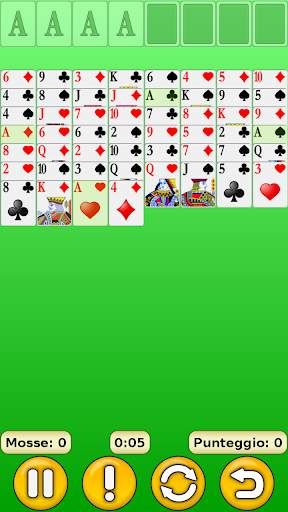 FreeCell screenshot 1