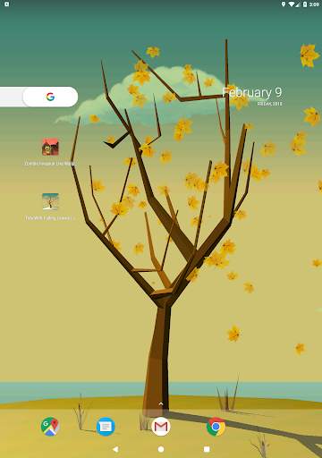 Tree With Falling Leaves Live Wallpaper - FREE screenshot 19