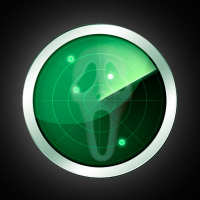 Ghost detector Radar camera icon