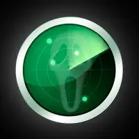 Ghost detector Radar camera icon