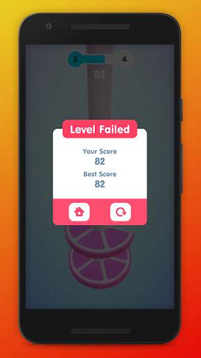 Helix Ball Jump Fruit Crush screenshot 7