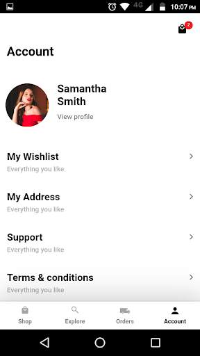 Fasho - Template screenshot 7