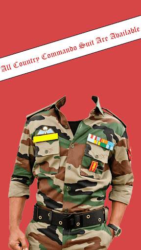 Commando Photo Suit screenshot 1