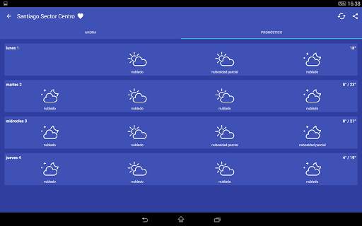 Meteorología Chile screenshot 9