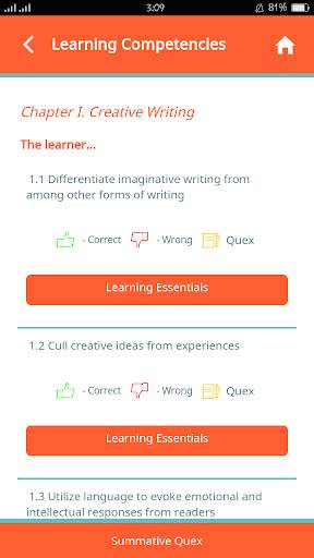 Creative Writing - QuexBook screenshot 12