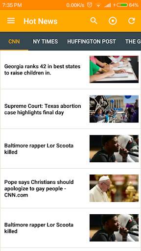 World Top News screenshot 1