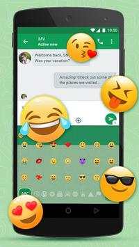 Keyboard theme for Hung Out screenshot 3