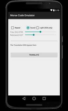Morse Code Text Sound & Light screenshot 8