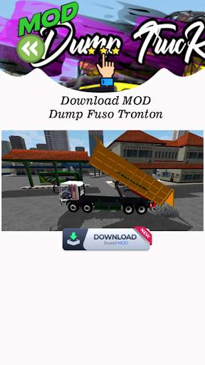 Bussid Mod Dump Truck Lengkap screenshot 6