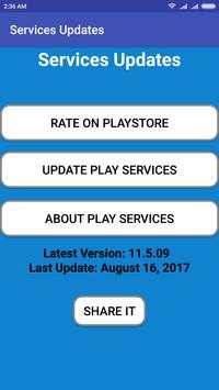 Services Updates screenshot 1