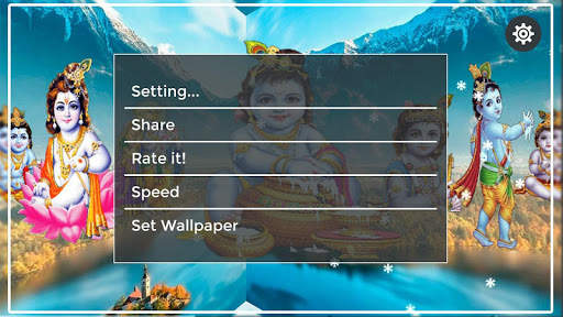 Radhe Krishna 4D Live Wallpaper screenshot 1