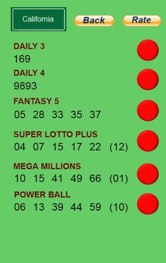 Lottery Lucky Number screenshot 3