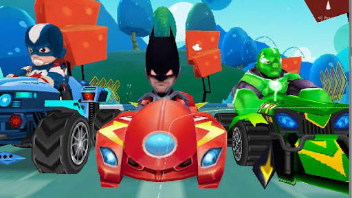 Crash Trivia Racing : CTR Legends superhero screenshot 1