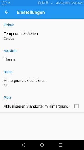 Wetter App screenshot 5