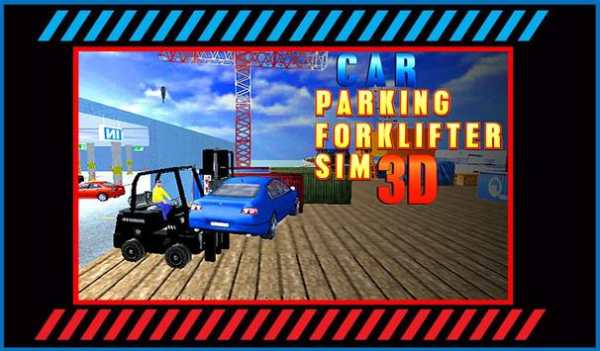 Car Parking Fork lifter Sim 17 screenshot 1