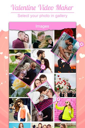 Valentine Day Video Maker 2018 - Slideshow Maker screenshot 1