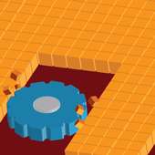 Color 3D Saw-s Smashing Words 3D