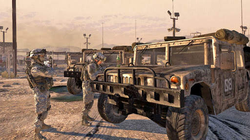 Army Games : Military Tactical Car Shooting screenshot 4