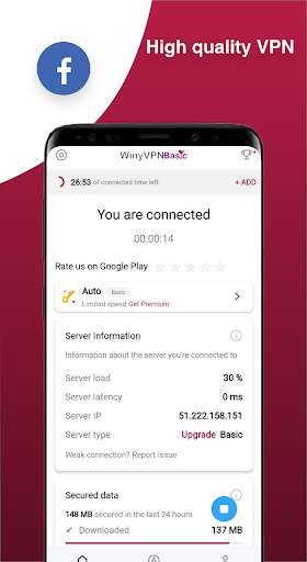 WinyVPN : Best premium VPN, Fast vpns, Best vpns screenshot 6