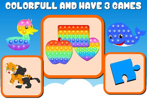 Pop it Fidget Toys And Mini Games स्क्रीनशॉट 2