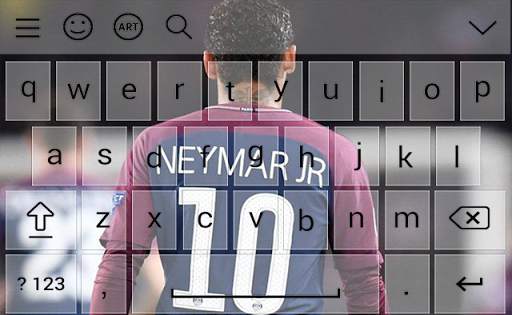 NeymarJr Keyboard Theme 2020 screenshot 5