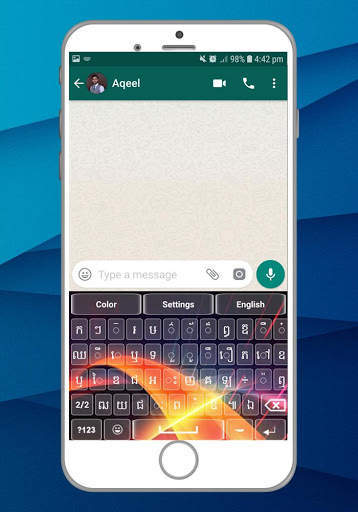 Easy Khmer English Keyboard screenshot 5