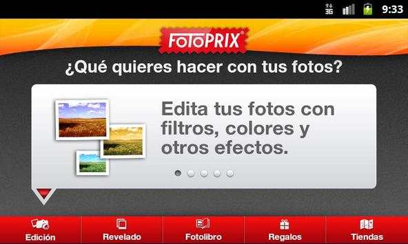 Fotoprix screenshot 1