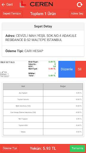 Ceren B2B screenshot 4