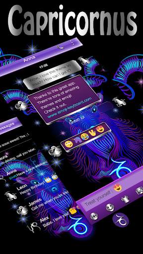 Capricornus Emoji Keyboard स्क्रीनशॉट 7