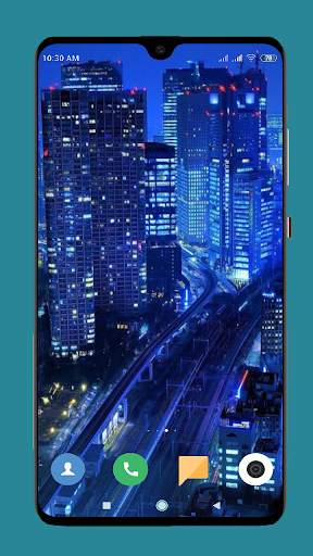 Blue Wallpaper HD screenshot 4