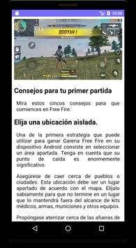 Guia para free Fire screenshot 2