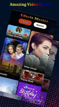 My photo Magical video effects maker screenshot 1