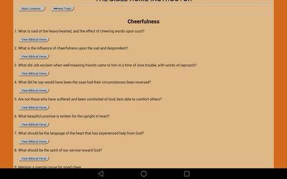 Bible Home Instructor screenshot 2