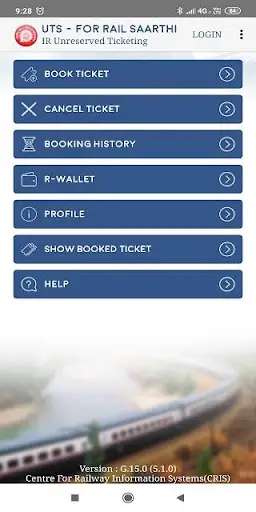 RAIL SAARTHI - INDIAN RAILWAYS OFFICIAL APP screenshot 2