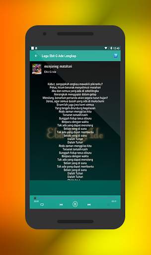 Lagu Ebit G Ade Lengkap screenshot 6