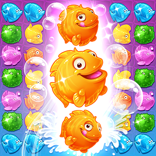 Mermaid - puzzle match-3 harta icon