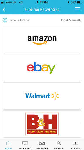 KNGRO - CONNECTING TRAVELERS AND SHOPPERS screenshot 3