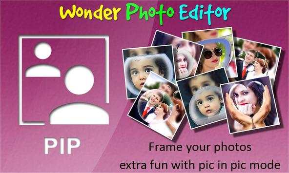 photo frames and editing photo-Wonder Photo Editor screenshot 1